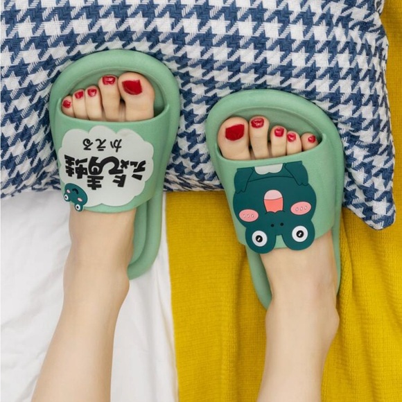 NWT frog Flip flop little Kids Size 1.5(8’inch) anti-slip confortable Beach. - Picture 1 of 17